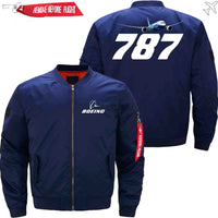 Thumbnail for Boeing 787 Ma-1 Bomber Jacket Flight Jacket Aviator Jacket THE AV8R