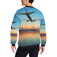 Thumbnail for HOODIE - 110 Men's Oversized Fleece Crew Sweatshirt e-joyer