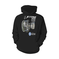 Thumbnail for BOEING 777 All Over Print Hoodie jacket e-joyer