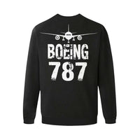 Thumbnail for BOEING 787 Men's Oversized Fleece Crew Sweatshirt e-joyer