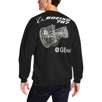 Thumbnail for BOEING 787 Men's Oversized Fleece Crew Sweatshirt (Model H18) e-joyer