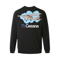 Thumbnail for CESSNA Men's Oversized Fleece Crew Sweatshirt e-joyer