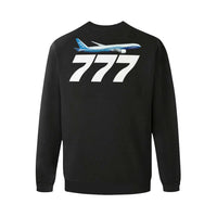 Thumbnail for BOEING 777 Men's Oversized Fleece Crew Sweatshirt e-joyer