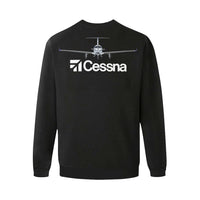 Thumbnail for CESSNA Men's Oversized Fleece Crew Sweatshirt e-joyer