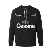 Thumbnail for CESSNA Men's Oversized Fleece Crew Sweatshirt e-joyer