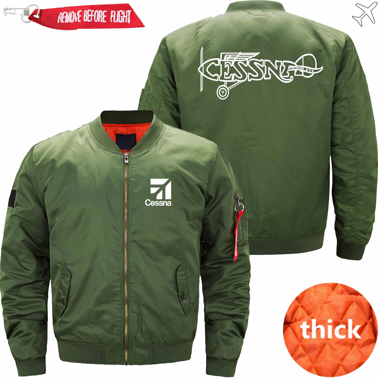 CESSNA AIRCRAFT - JACKET THE AV8R