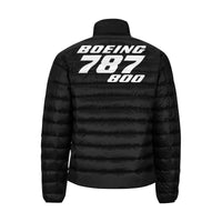 Thumbnail for BOEING 787 Men's Stand Collar Padded Jacket e-joyer