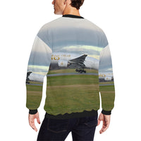 Thumbnail for HOODIE - 107 Men's Oversized Fleece Crew Sweatshirt e-joyer