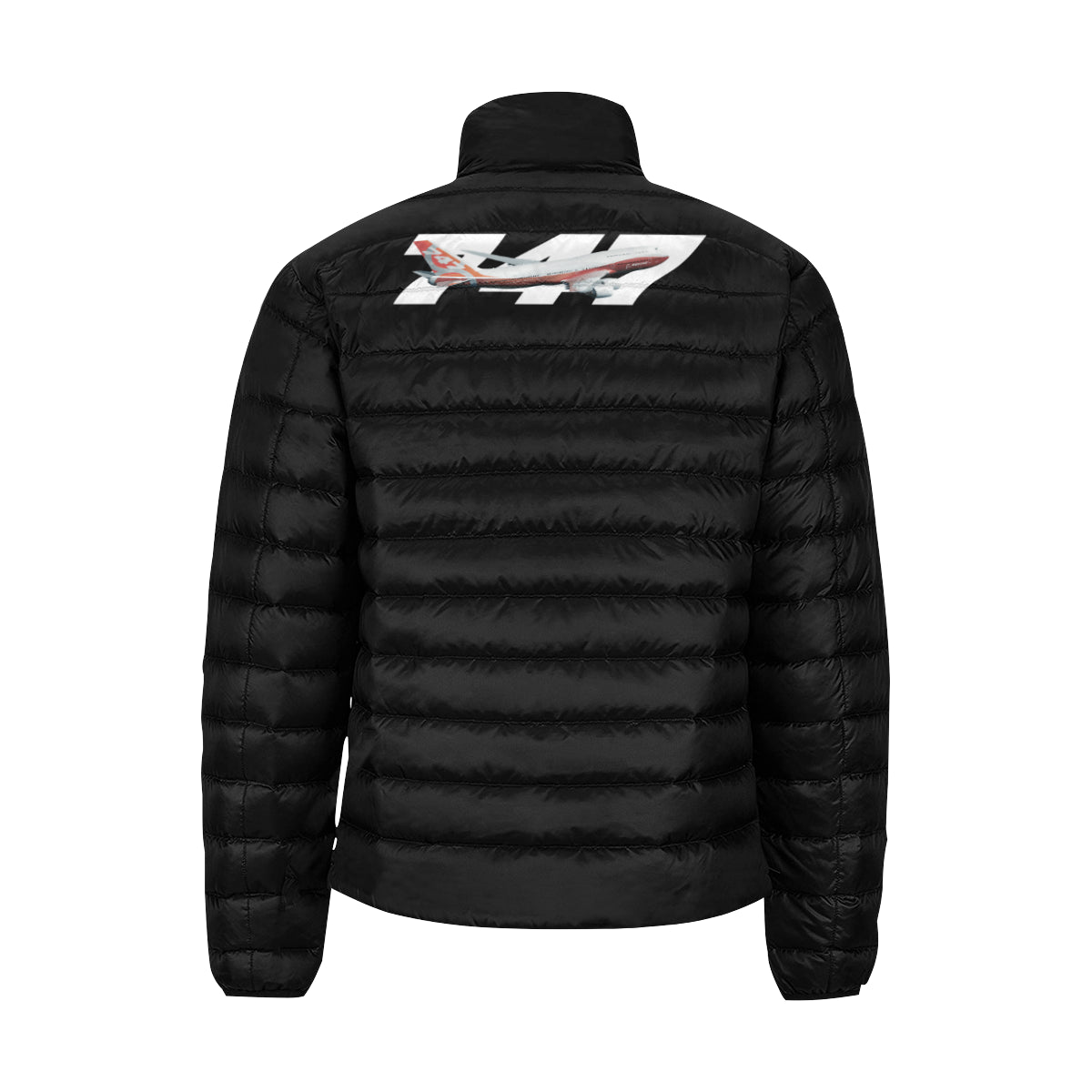 BOEING 747 Men's Stand Collar Padded Jacket e-joyer
