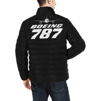 Thumbnail for BOEING 787 Men's Stand Collar Padded Jacket e-joyer