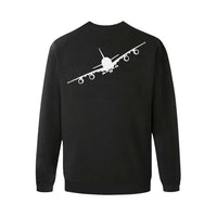 Thumbnail for AIRBUS 380 Men's Oversized Fleece Crew Sweatshirt e-joyer