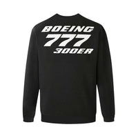 Thumbnail for BOEING 777 Men's Oversized Fleece Crew Sweatshirt e-joyer