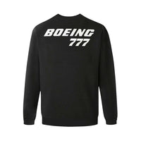 Thumbnail for BOEING 777 Men's Oversized Fleece Crew Sweatshirt e-joyer