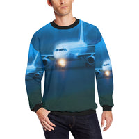 Thumbnail for HOODIE - 17 Men's Oversized Fleece Crew Sweatshirt e-joyer