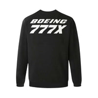 Thumbnail for BOEING 777X Men's Oversized Fleece Crew Sweatshirt e-joyer