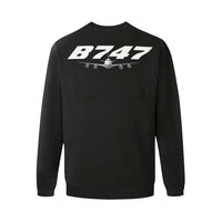 Thumbnail for BOEING 747 Men's Oversized Fleece Crew Sweatshirt e-joyer