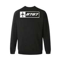 Thumbnail for BOEING 787 Men's Oversized Fleece Crew Sweatshirt e-joyer