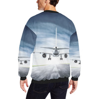 Thumbnail for HOODIE - 105 Men's Oversized Fleece Crew Sweatshirt e-joyer