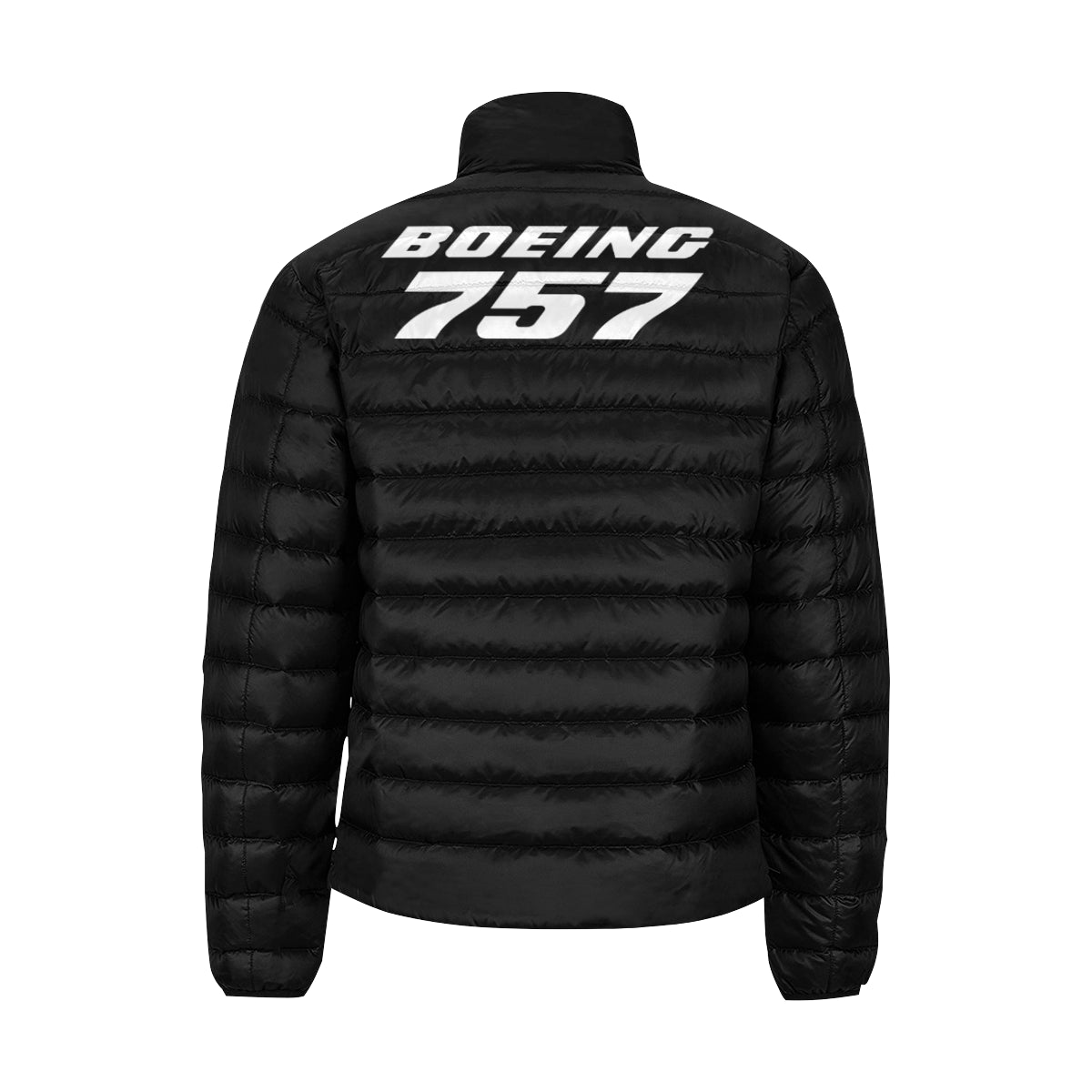 BOEING 757 Men's Stand Collar Padded Jacket e-joyer