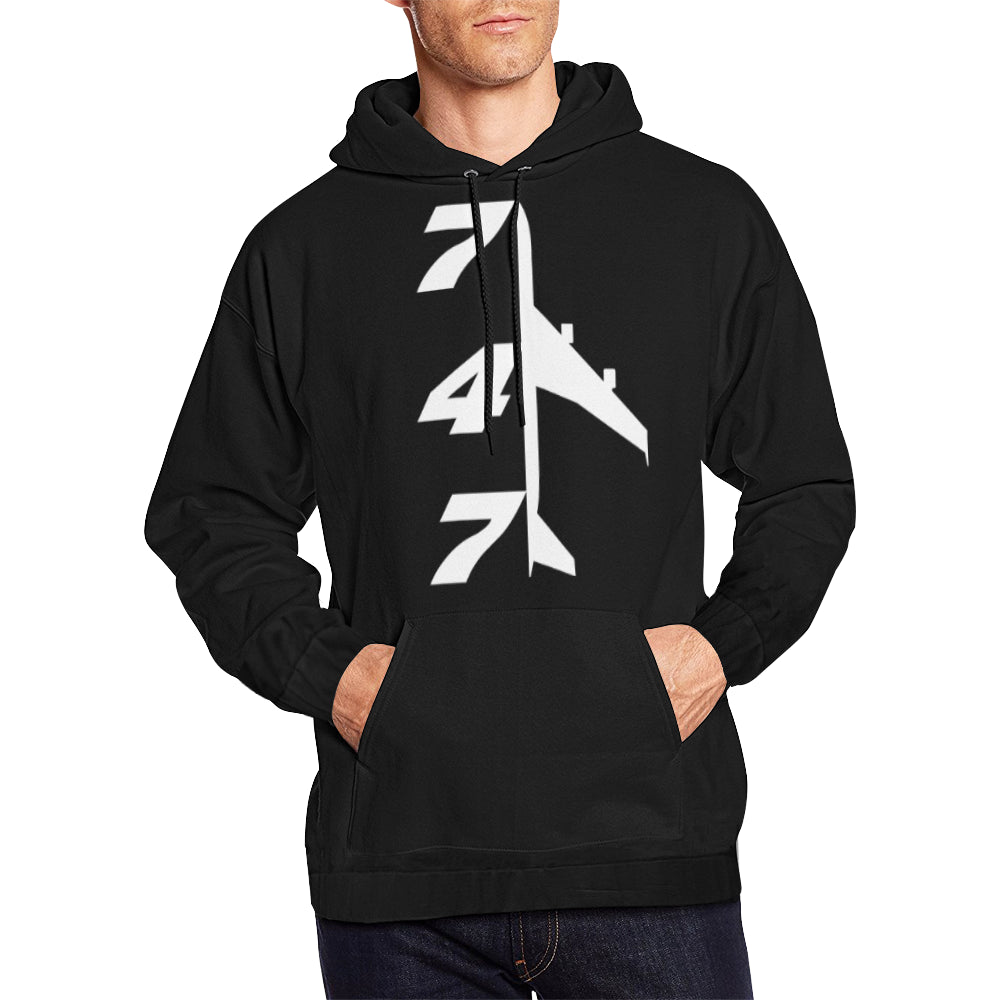 BOEING 747 All Over Print Hoodie jacket e-joyer