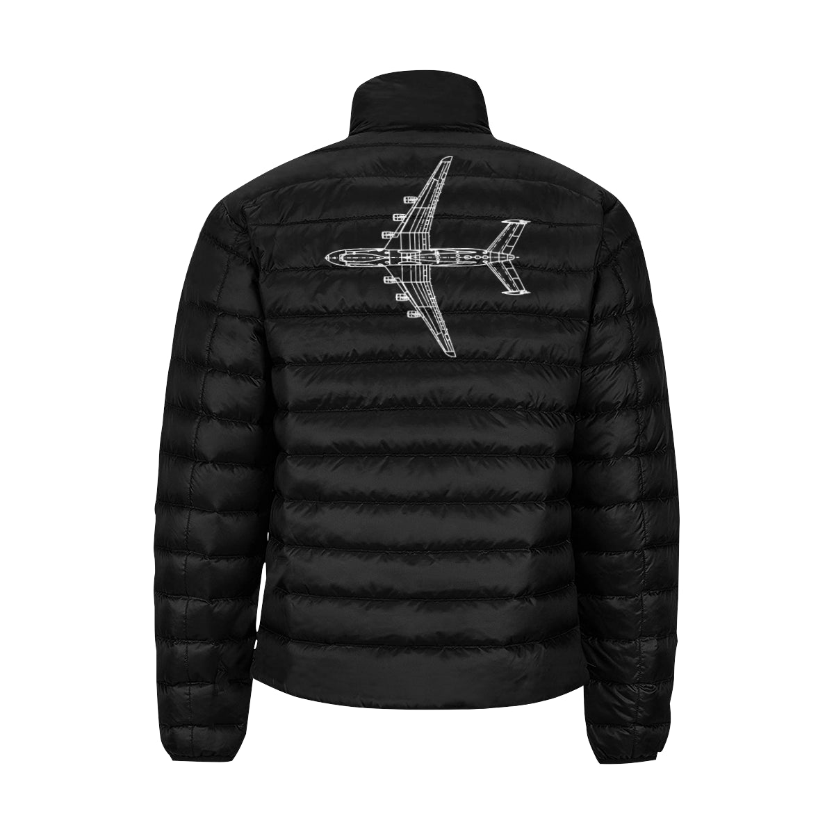 BOEING Men's Stand Collar Padded Jacket e-joyer