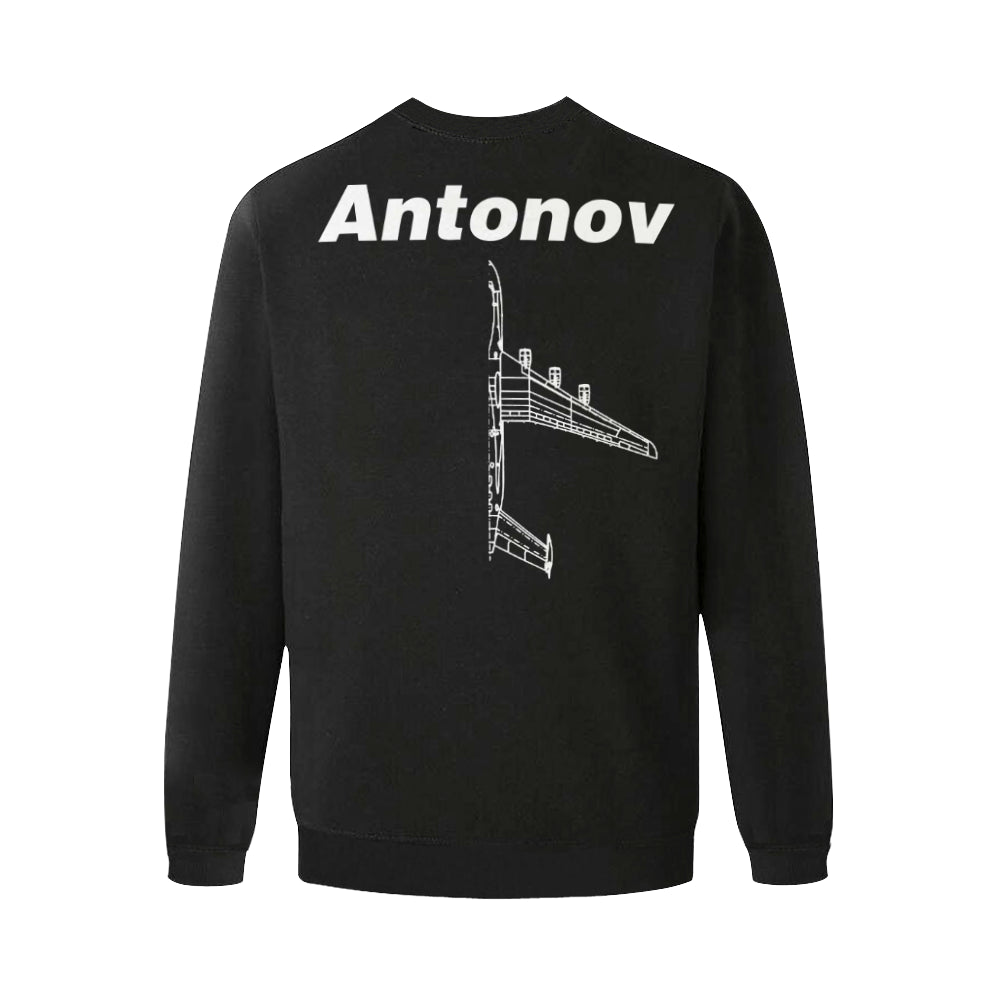 ANTONOV - 225 Men's Oversized Fleece Crew Sweatshirt e-joyer