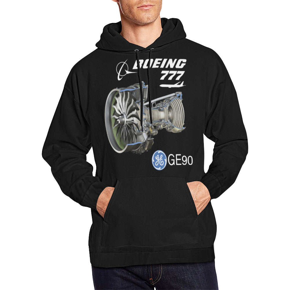 BOEING 777 All Over Print Hoodie jacket e-joyer