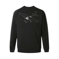 Thumbnail for CESSNA Men's Oversized Fleece Crew Sweatshirt e-joyer