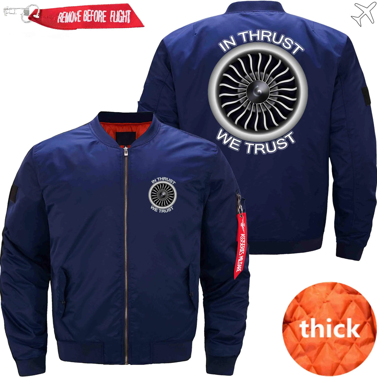 IN THRUST WE TRUST - JACKET THE AV8R