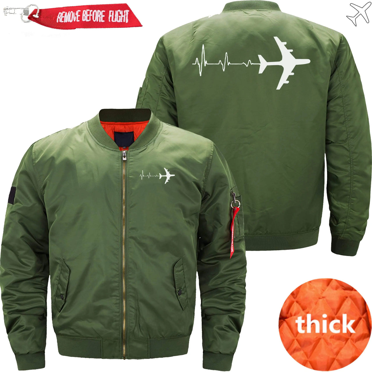 PILOT 'S HEARTBEAT - JACKET THE AV8R