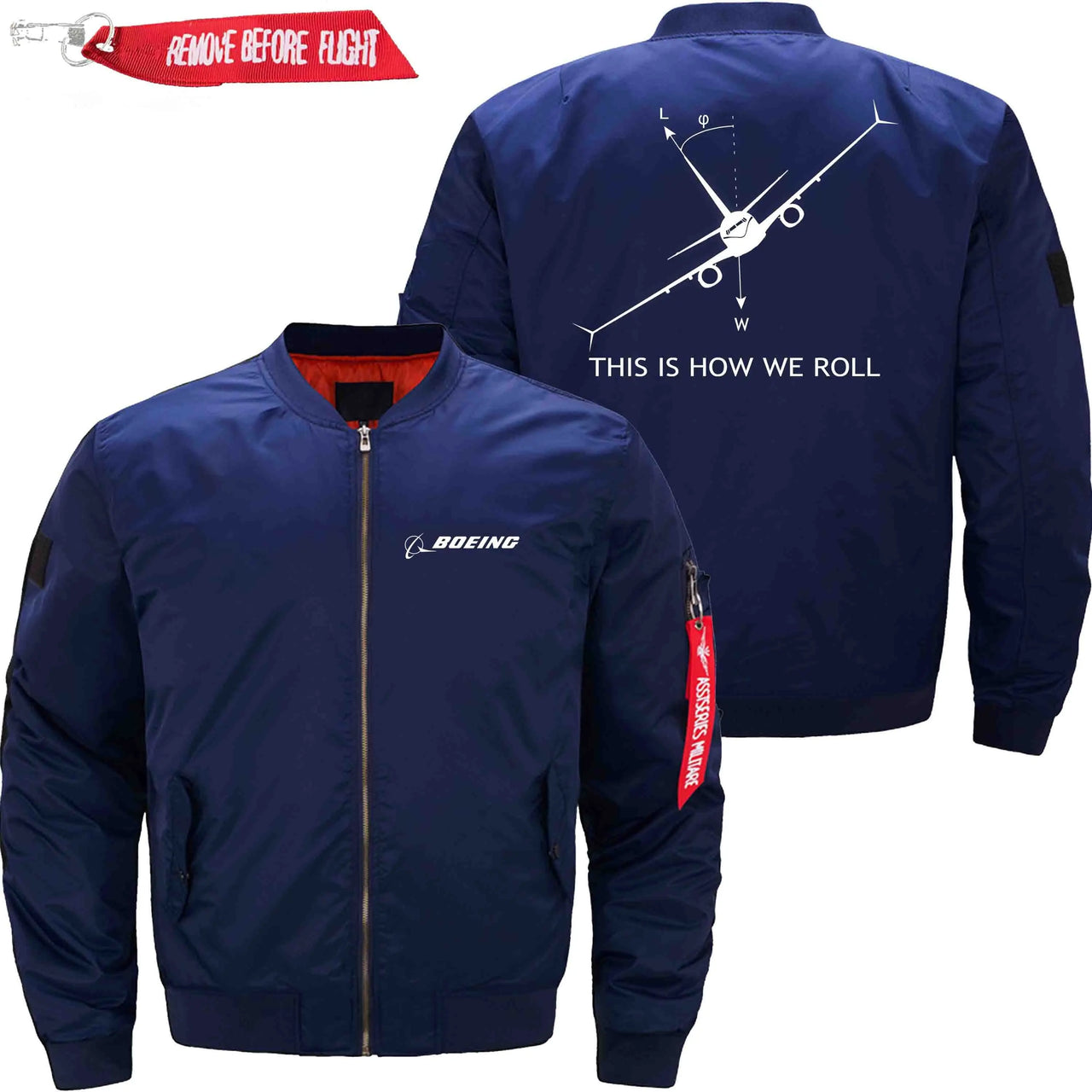 THIS IS HOW WE ROLL B737 - JACKET THE AV8R