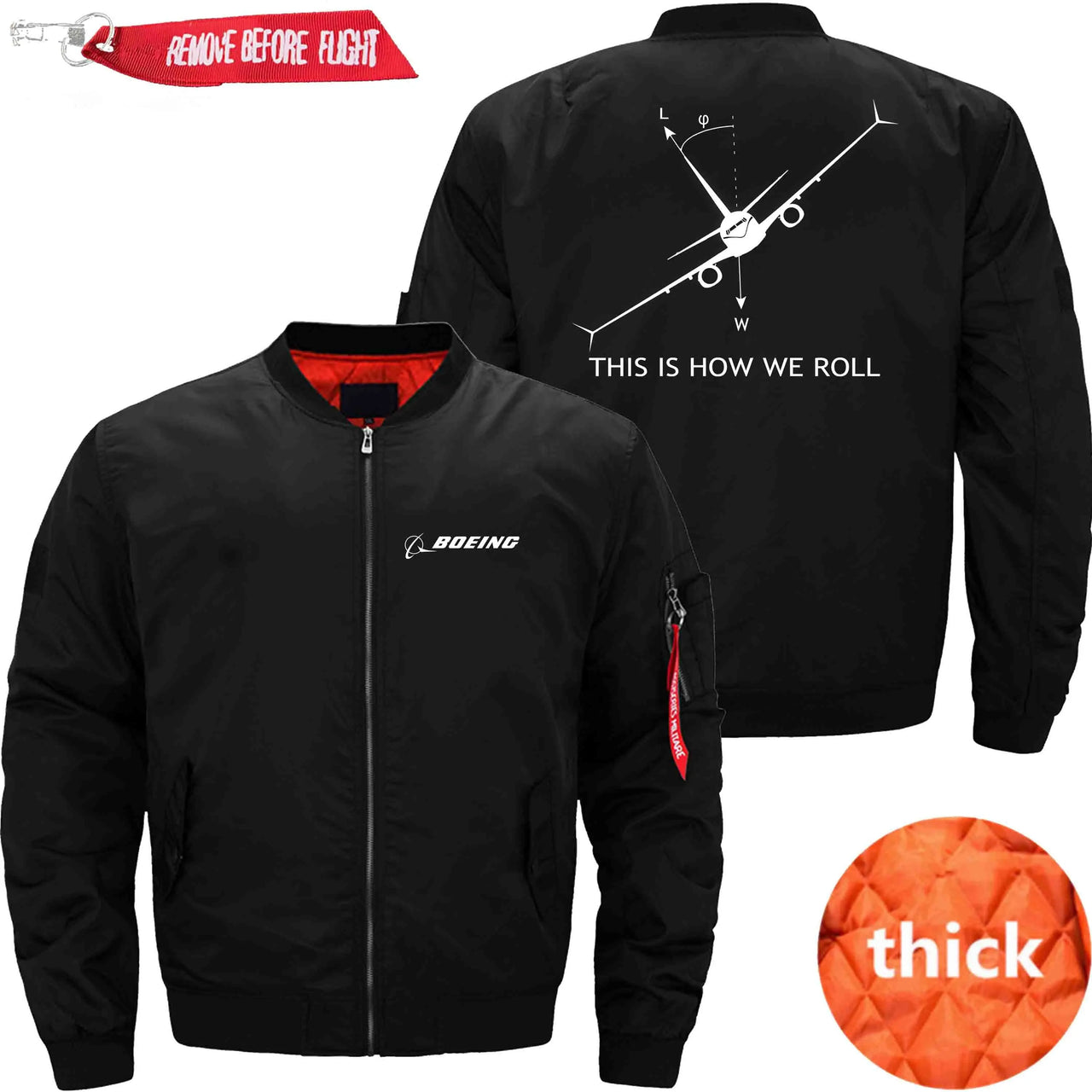 THIS IS HOW WE ROLL B737 - JACKET THE AV8R