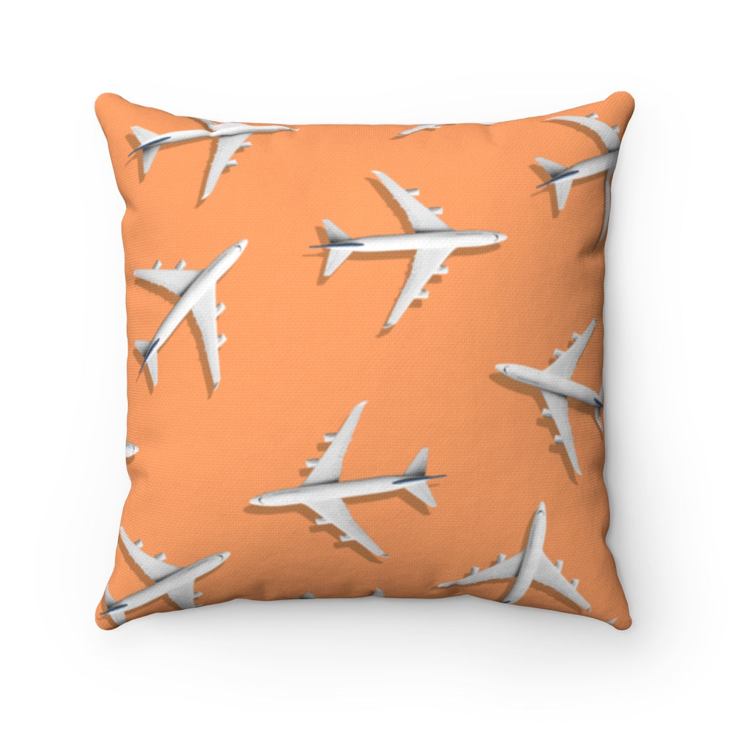 WHITE AIRPLANES  PILLOW Printify