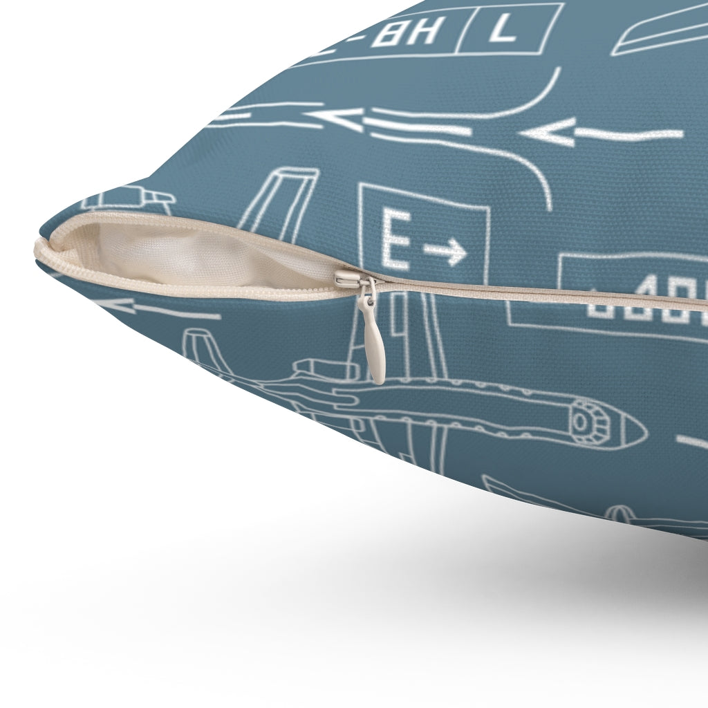 AVIATION PILLOW Printify