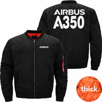 Thumbnail for AIRBUS A350 Ma-1 Bomber Jacket Flight Jacket Aviator Jacket THE AV8R