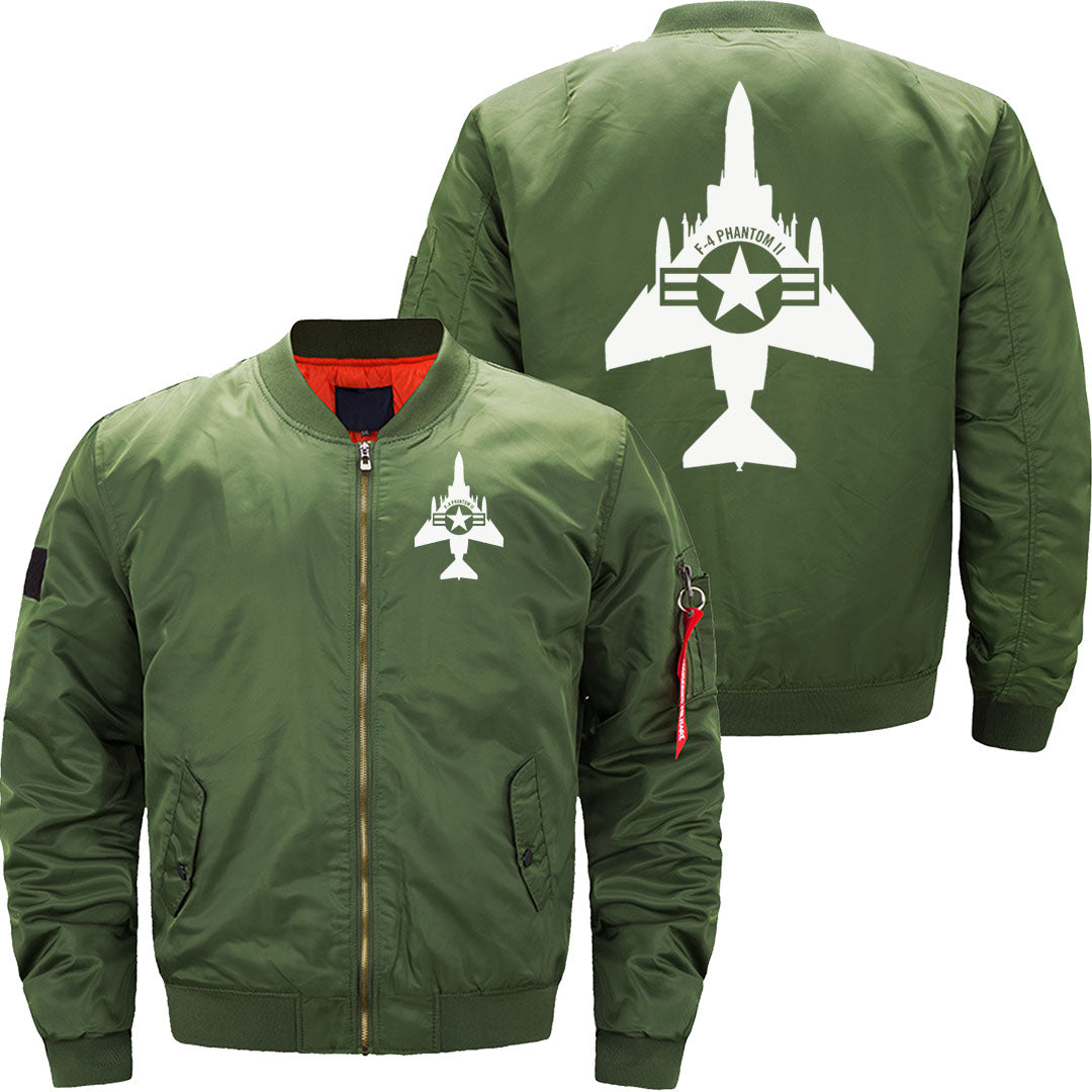 F-4 Phantom II Military Fighter Jet Airplane JACKET THE AV8R