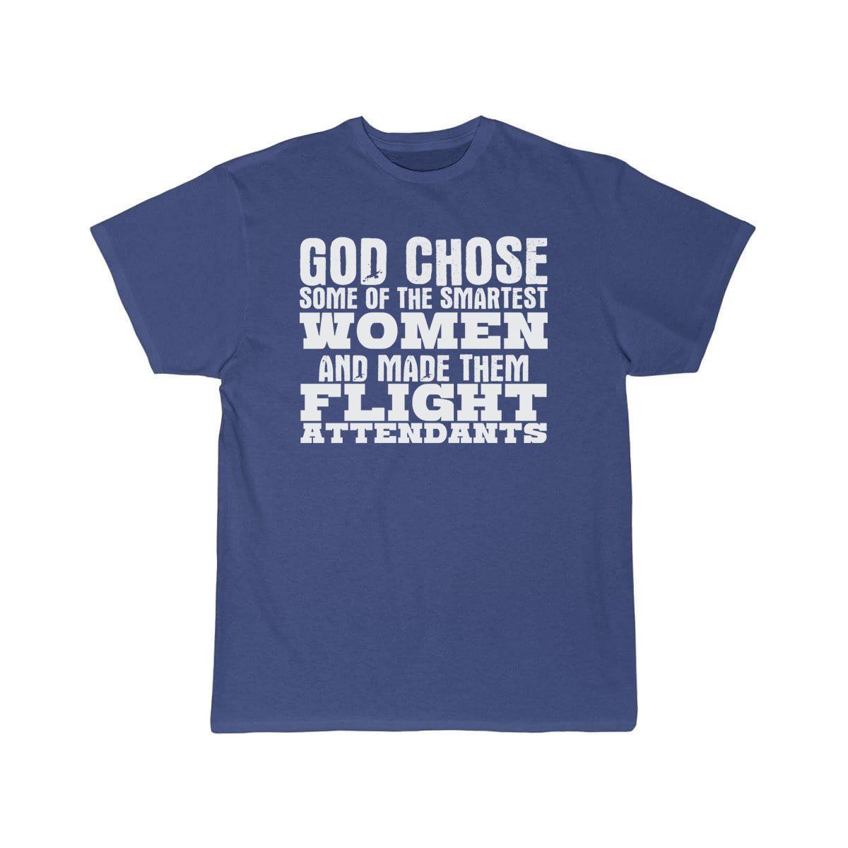 Flight Attendant Joke God Stewardess Air Hostess T-SHIRT THE AV8R