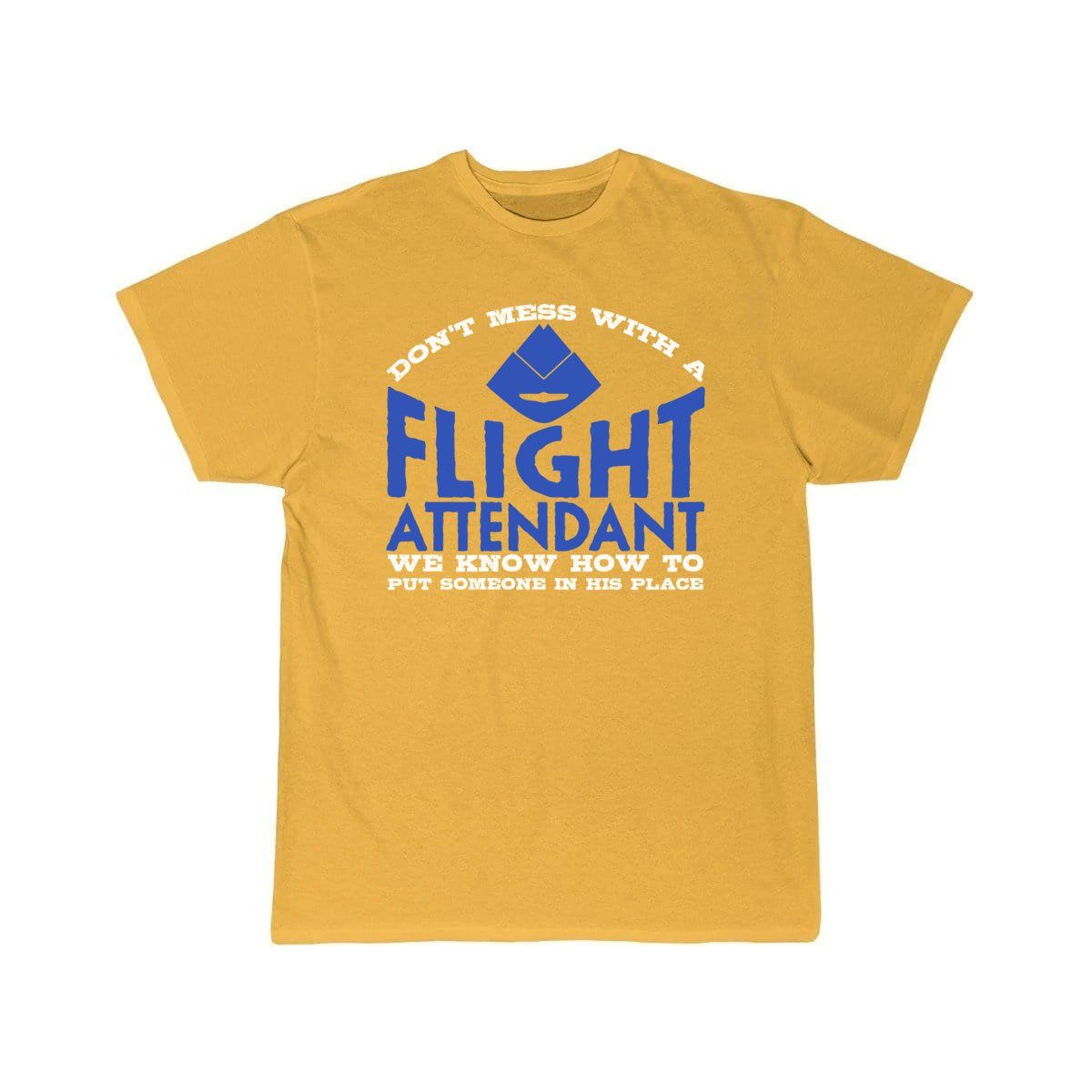 Flight Attendant Joke Always Right Stewardess T-SHIRT THE AV8R