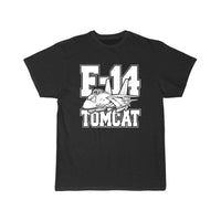 Thumbnail for F-14 Tomcat Classic Fighter Jet Aircraft Cartoon T-SHIRT THE AV8R