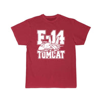 Thumbnail for F-14 Tomcat Classic Fighter Jet Aircraft Cartoon T-SHIRT THE AV8R