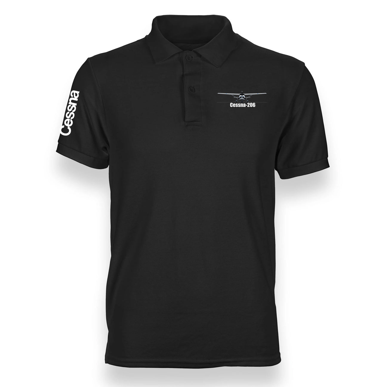 CESSNA 206 POLO SHIRT THE AV8R