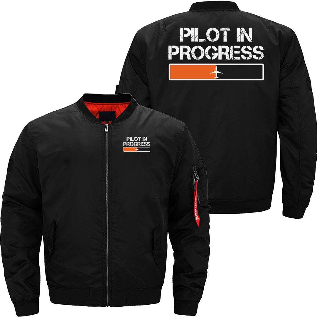 Pilot In Progress Funny Student  JACKET THE AV8R