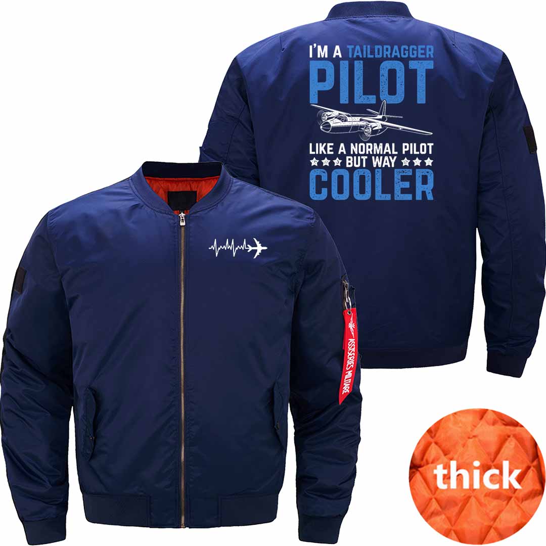 Cool Pilot Design Quote I'm A Taildragger Pilot JACKET THE AV8R