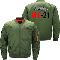 Thumbnail for Mig 21 jet fighter JACKET THE AV8R