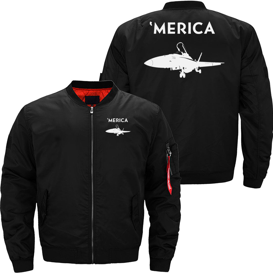 Merica Fighter Jet JACKET THE AV8R