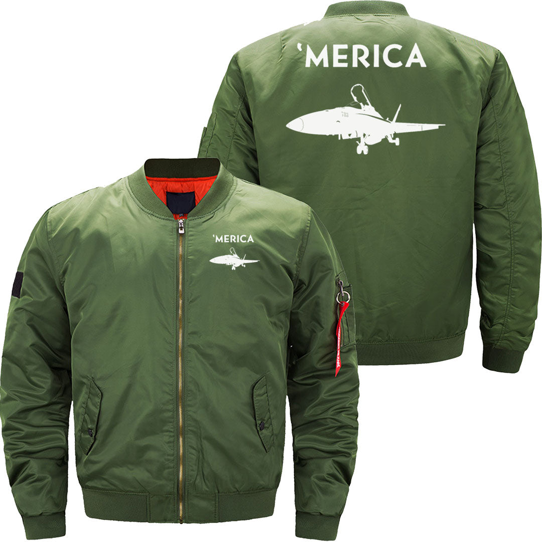 Merica Fighter Jet JACKET THE AV8R