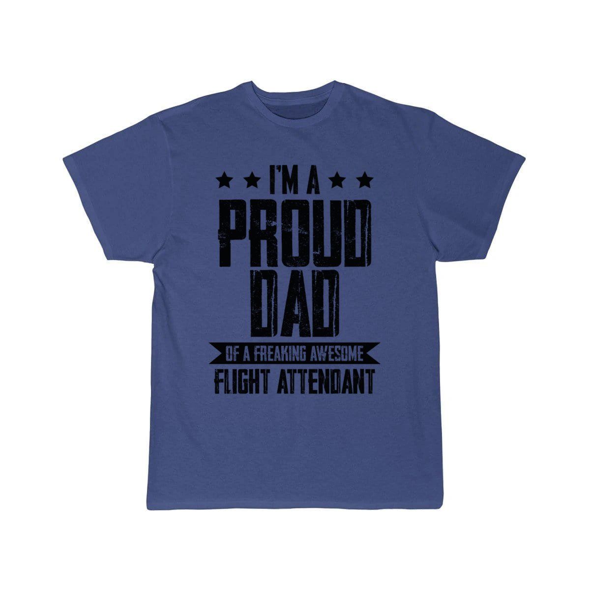 flight attendant dad papa T-SHIRT THE AV8R