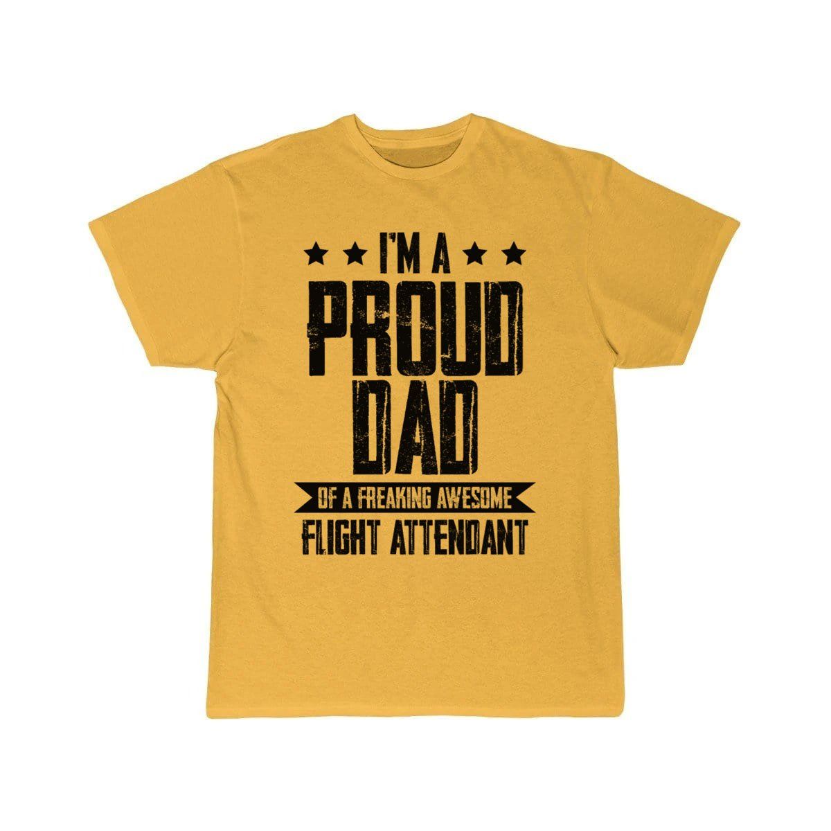 flight attendant dad papa T-SHIRT THE AV8R