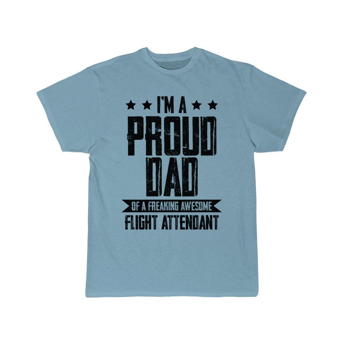 flight attendant dad papa T-SHIRT THE AV8R