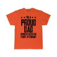 Thumbnail for flight attendant dad papa T-SHIRT THE AV8R